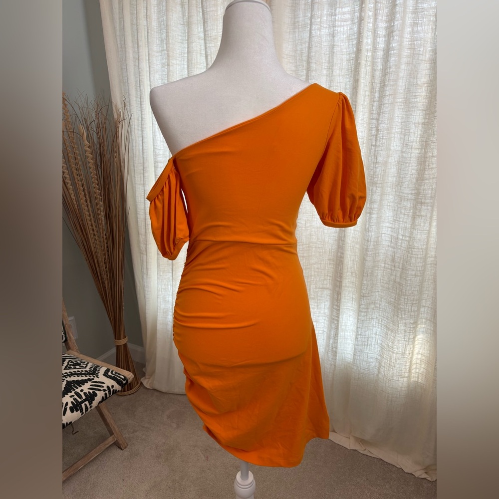 π Susana Monaco Pumpkin Spice Midi Bodycon Dress Size Small π - Picture 3 of 8